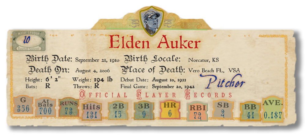 Banner with Player Stats