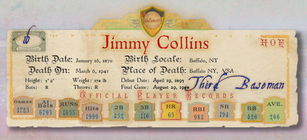 Banner with Player Stats