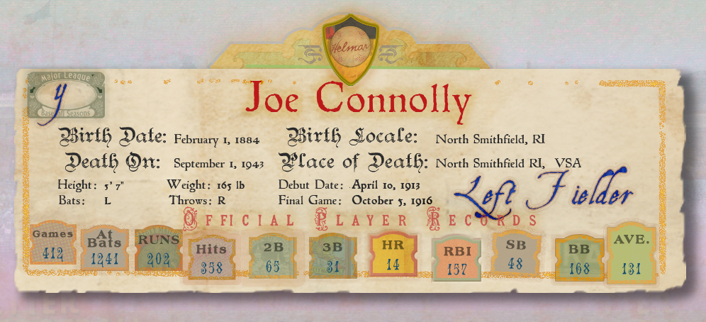 Banner with Player Stats