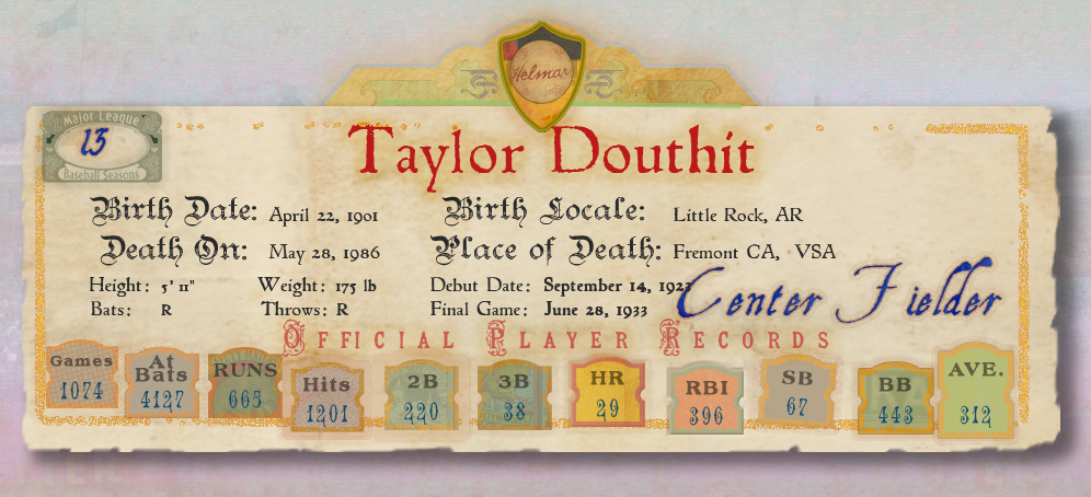 Banner with Player Stats