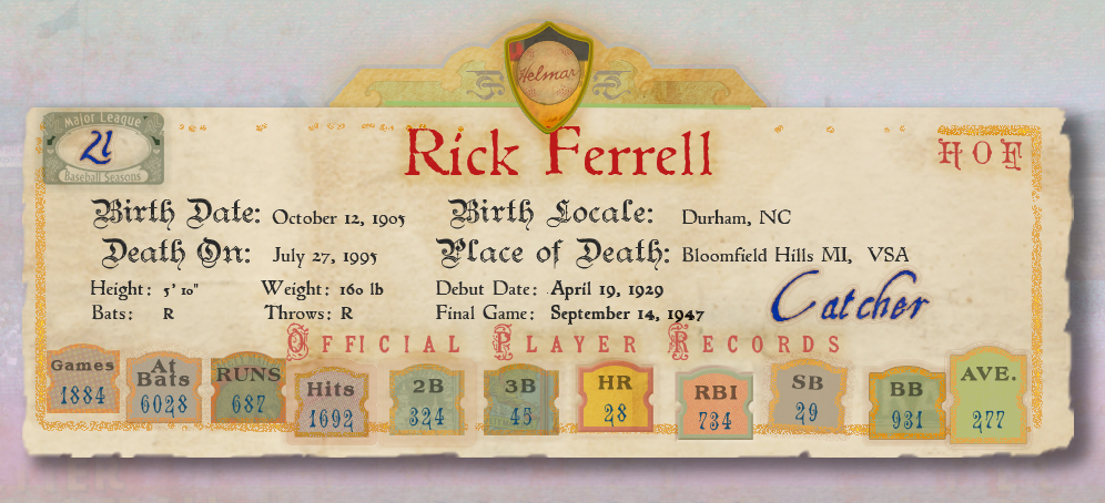 Banner with Player Stats