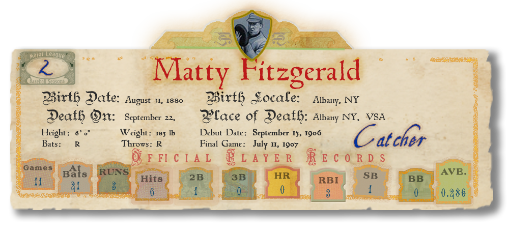 Banner with Player Stats