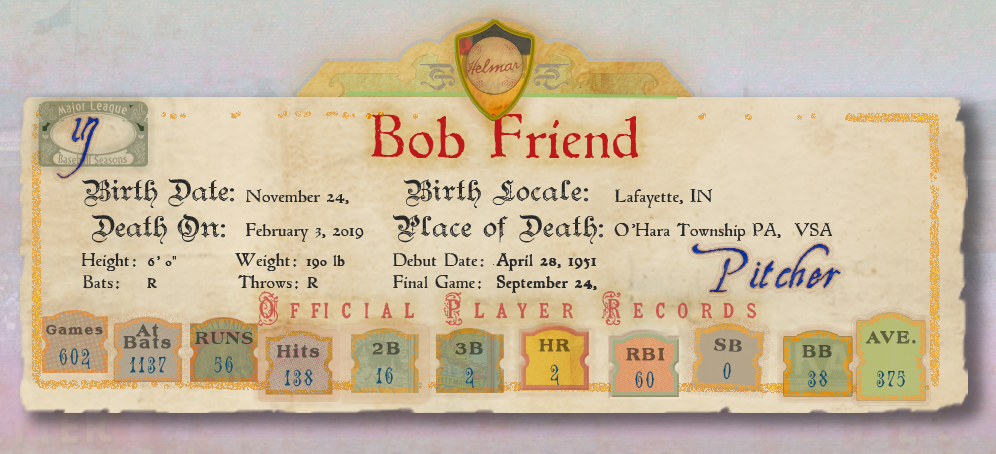 Banner with Player Stats