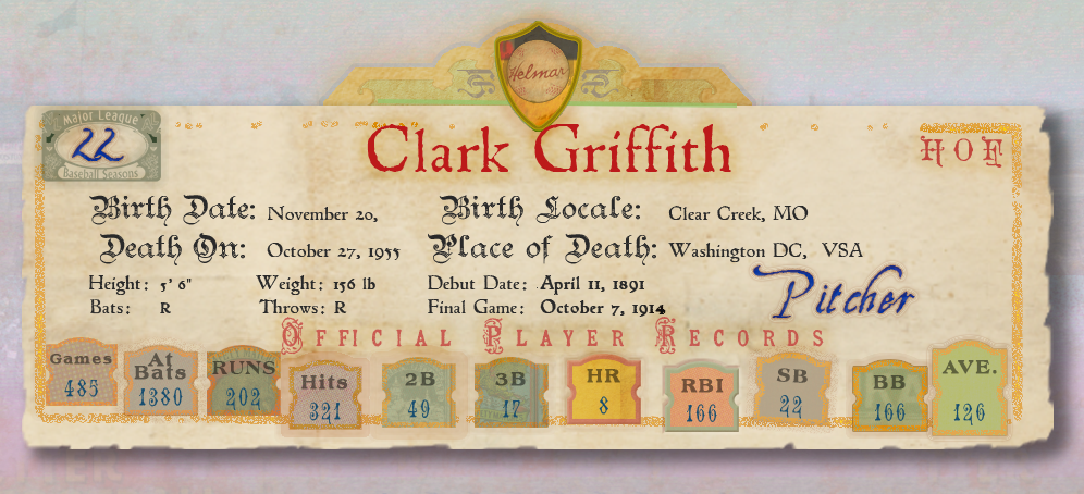 Banner with Player Stats