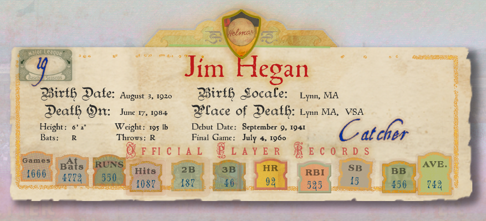 Banner with Player Stats