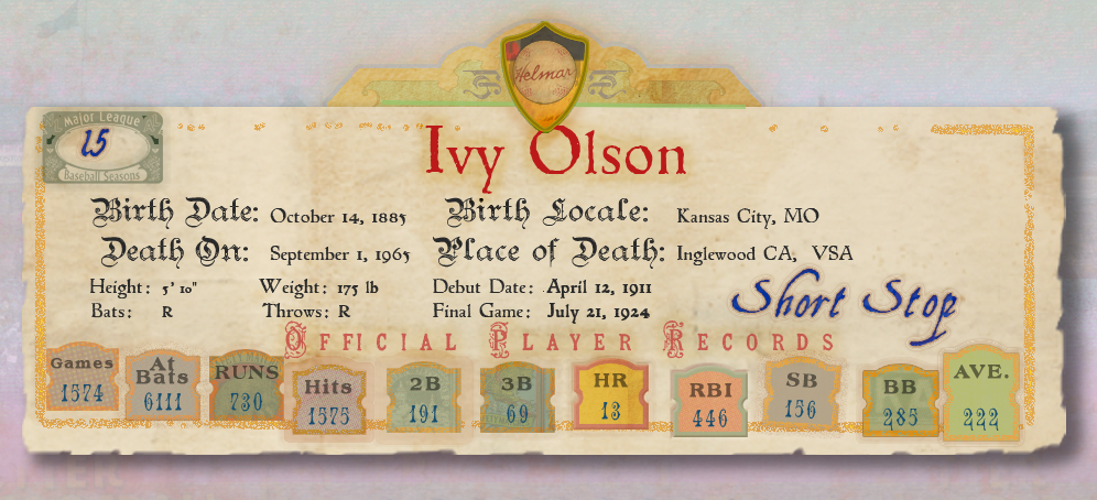 Banner with Player Stats