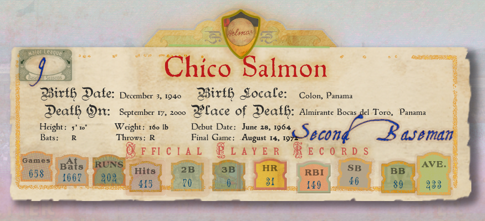 Banner with Player Stats