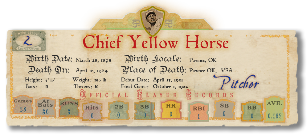 Banner with Player Stats