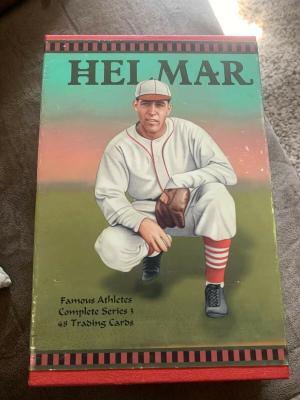 Picture, Helmar Brewing, Famous Athletes Card # 55, Battling Nelson, Full figure boxing, Boxer