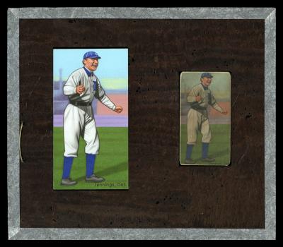 Picture, Helmar Brewing, T206-Helmar Card # 514, Hughie JENNINGS (HOF), Coaching, left hand clenched, Detroit Tigers