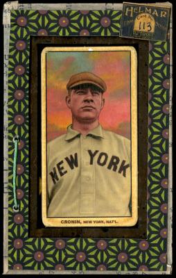 Picture, Helmar Brewing, T206-Helmar Card # 113, Jack Cronin, Portrait, New York Giants