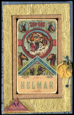 Picture, Helmar Brewing, T206-Helmar Card # 145, Frank Kane, Reaching, Brooklyn Tip-Tops