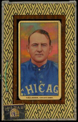 Picture, Helmar Brewing, T206-Helmar Card # 182, Nixey Callahan, Portrait, Chicago White Sox