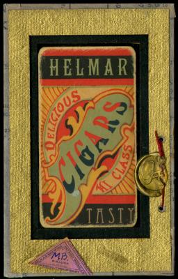 Picture, Helmar Brewing, T206-Helmar Card # 187, George Engel, Batting pose, Yakima Braves