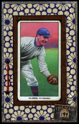 Picture, Helmar Brewing, T206-Helmar Card # 199, Fred CLARKE (HOF), Ready for tag, Pittsburgh Pirates