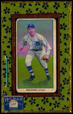 Picture, Helmar Brewing, T206-Helmar Card # 211, Harry HEILMANN (HOF), Chasing fly ball, Detroit Tigers