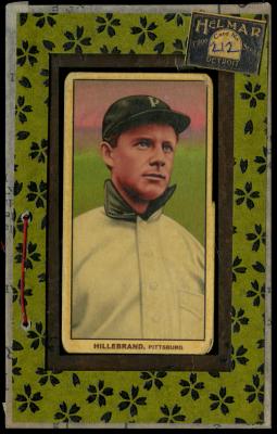 Picture, Helmar Brewing, T206-Helmar Card # 212, Homer Hillebrand, Portrait, Pittsburgh Pirates