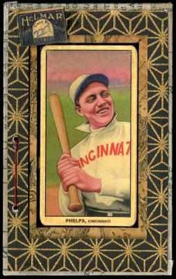 Picture, Helmar Brewing, T206-Helmar Card # 227, Ed Phelps, Head cocked, Cincinnati Reds