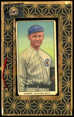 Picture, Helmar Brewing, T206-Helmar Card # 263, Frank CHANCE, Hand on belt, Chicago Cubs