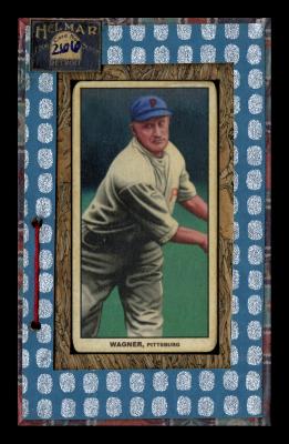 Picture, Helmar Brewing, T206-Helmar Card # 266, Honus WAGNER (HOF), Throwing follow through, Pittsburgh Pirates