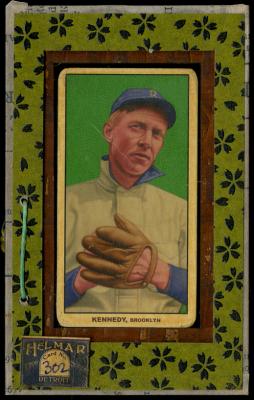 Picture, Helmar Brewing, T206-Helmar Card # 302, Brickyard Kennedy, Glove at chest, Brooklyn Superbas