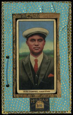 Picture, Helmar Brewing, T206-Helmar Card # 316, Alex POMPEZ (HOF), Portrait with cap, Cuban Stars