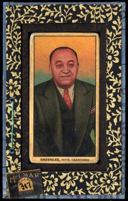 Picture, Helmar Brewing, T206-Helmar Card # 317, Gus Greenlee, Portrait, Pittsburgh Crawfords