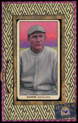 Picture, Helmar Brewing, T206-Helmar Card # 363, Heinie Wagner, Looking left, Boston Red Sox