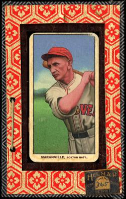 Picture, Helmar Brewing, T206-Helmar Card # 365, Rabbit MARANVILLE, Swing follow through close up, Boston Braves