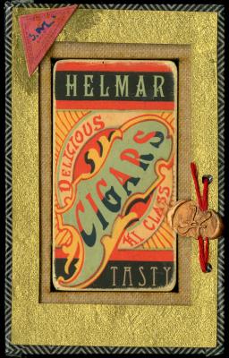 Picture, Helmar Brewing, T206-Helmar Card # 369, Fred (Larry Kopf) Brady, Portrait, looking left, Cleveland Indians