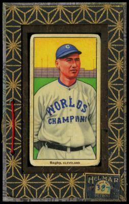 Picture, Helmar Brewing, T206-Helmar Card # 387, Jim Bagby, World Champion Uniform, Cleveland Indians