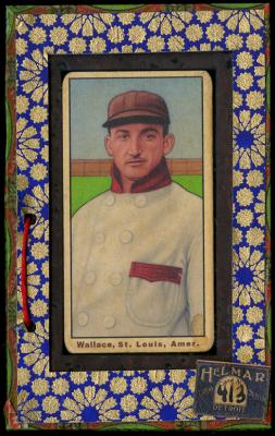 Picture, Helmar Brewing, T206-Helmar Card # 413, Bobby WALLACE (HOF), White jacket with brown, St. Louis Browns