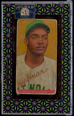 Picture, Helmar Brewing, T206-Helmar Card # 470, Monte IRVIN, Mustard colored background, Almendares Scorpions