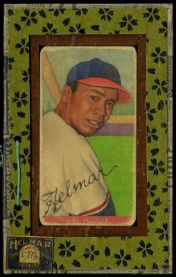 Picture, Helmar Brewing, T206-Helmar Card # 503, Larry DOBY, Bat cocked, Cleveland Indians