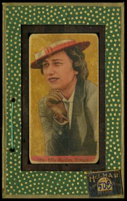 Picture, Helmar Brewing, T206-Helmar Card # 508, Effa MANLEY (HOF), Nice hat, Newark Eagles