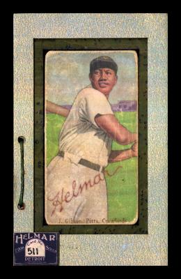 Picture, Helmar Brewing, T206-Helmar Card # 511, Josh GIBSON (HOF), Batting follow through, Pittsburgh Crawfords