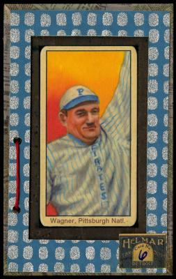 Picture, Helmar Brewing, T206-Helmar Card # 6, Honus WAGNER (HOF), Stretching, Pittsburgh Pirates