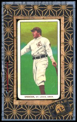 Picture, Helmar Brewing, T206-Helmar Card # 92, Tubby Spencer, Batting, St. Louis Browns