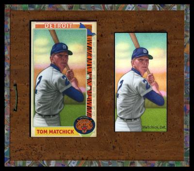 Picture, Helmar Brewing, This Great Game 1960s Card # 154, Tom Matchick, Batting stance, Detroit Tigers